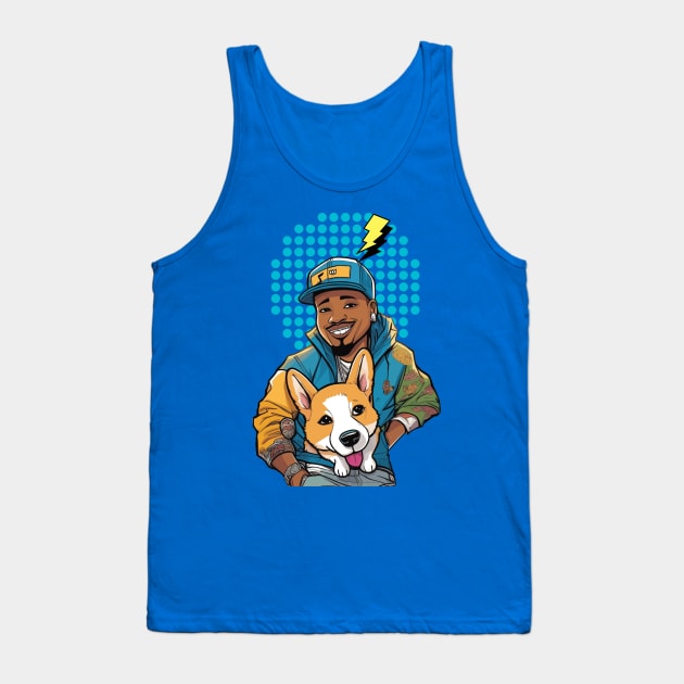 Rappers with Puppies Tank Top by Cheeky BB